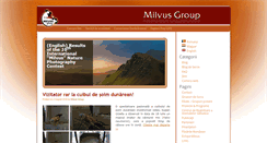 Desktop Screenshot of milvus.ro