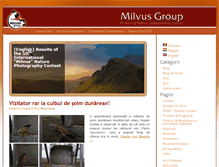 Tablet Screenshot of milvus.ro